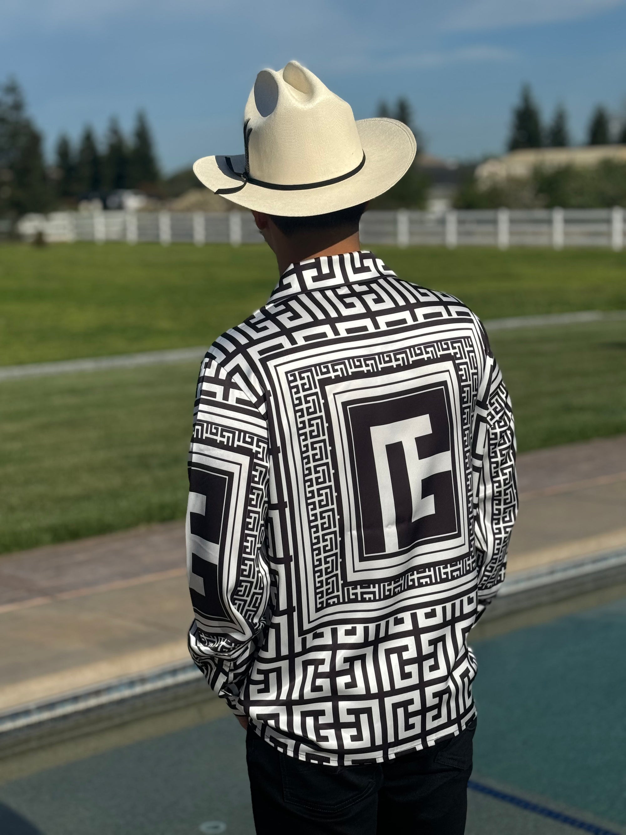Printed LONG sleeve shirt