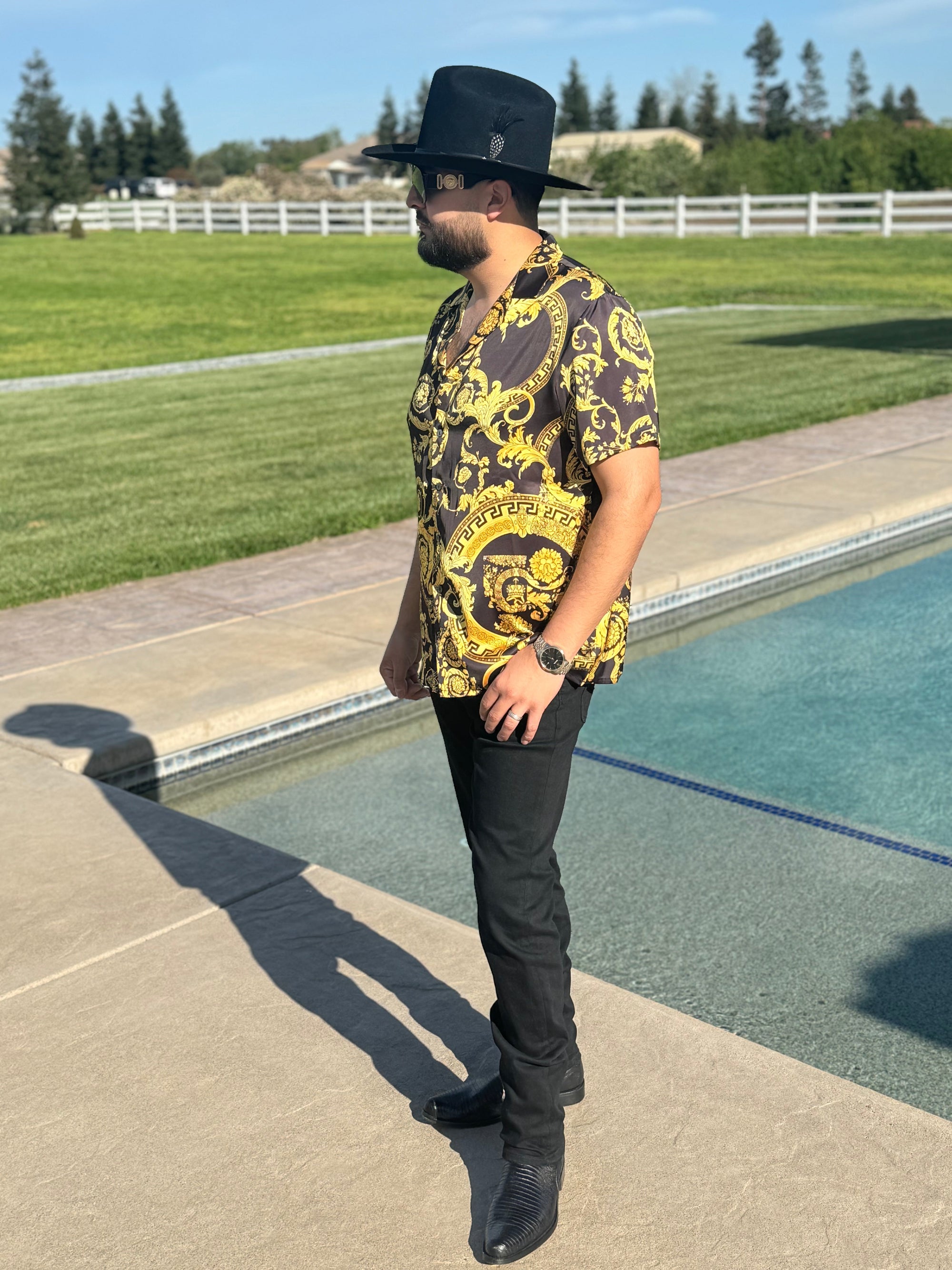 Printed LONG sleeve shirt