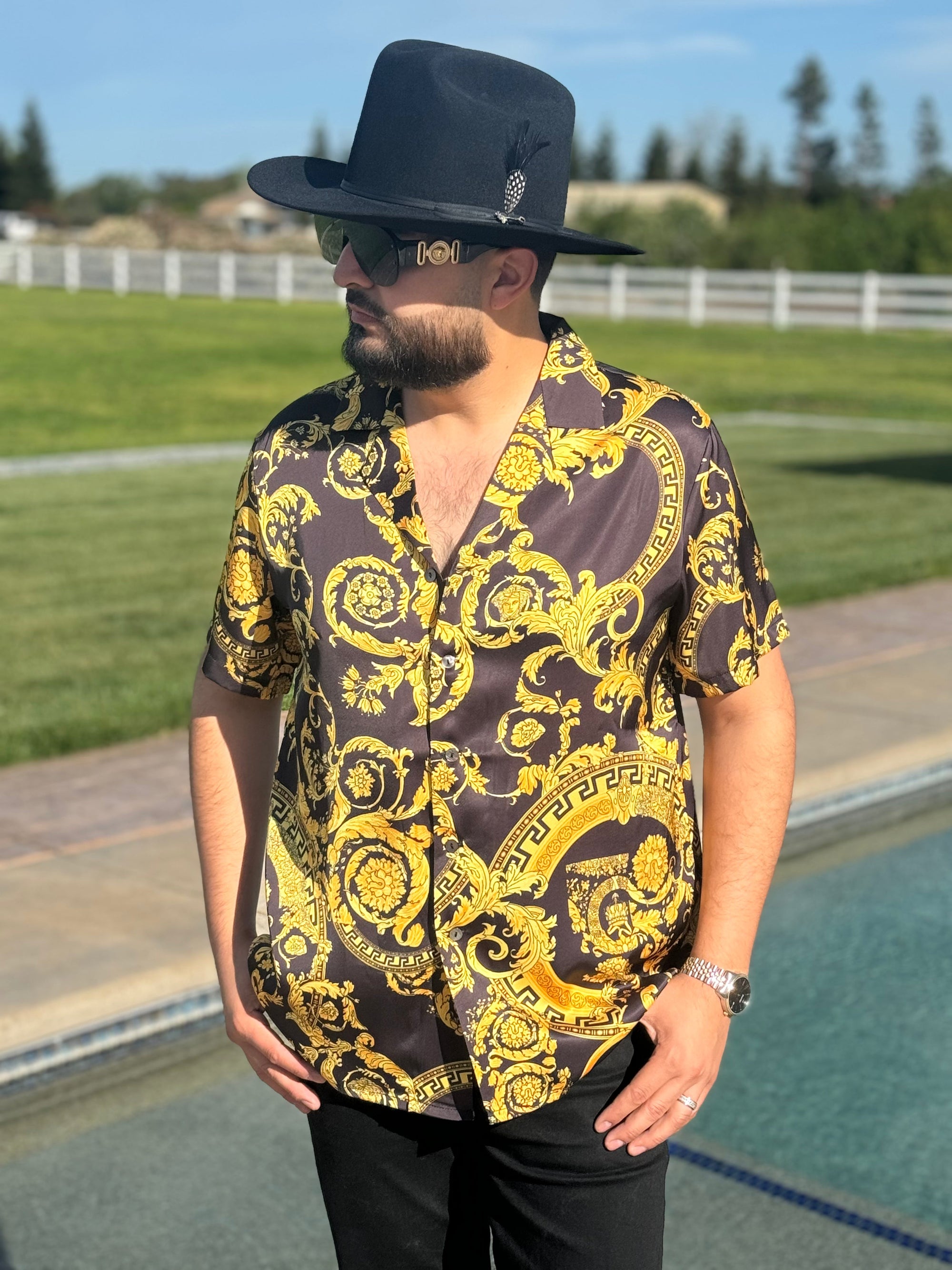 Printed LONG sleeve shirt