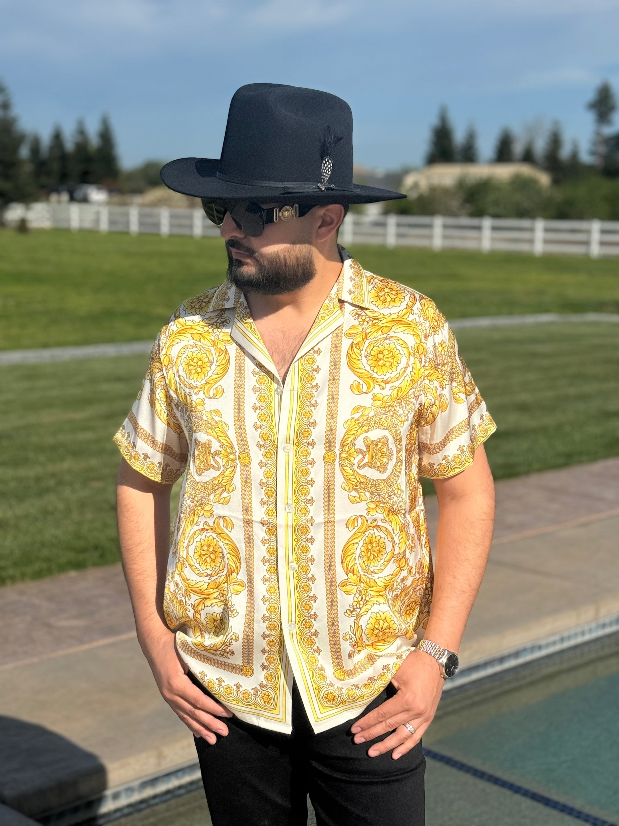 Printed LONG sleeve shirt