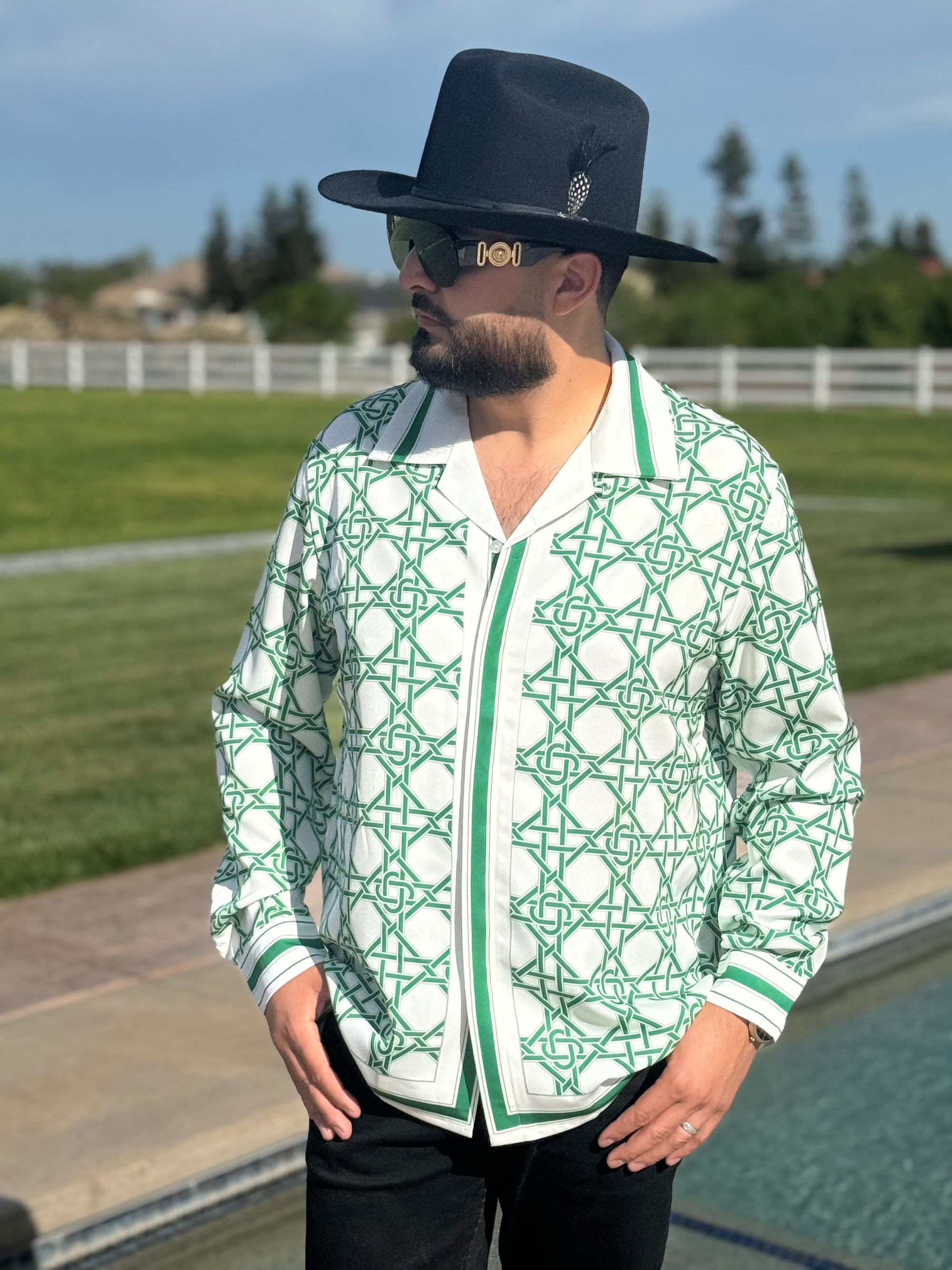 Printed LONG sleeve shirt