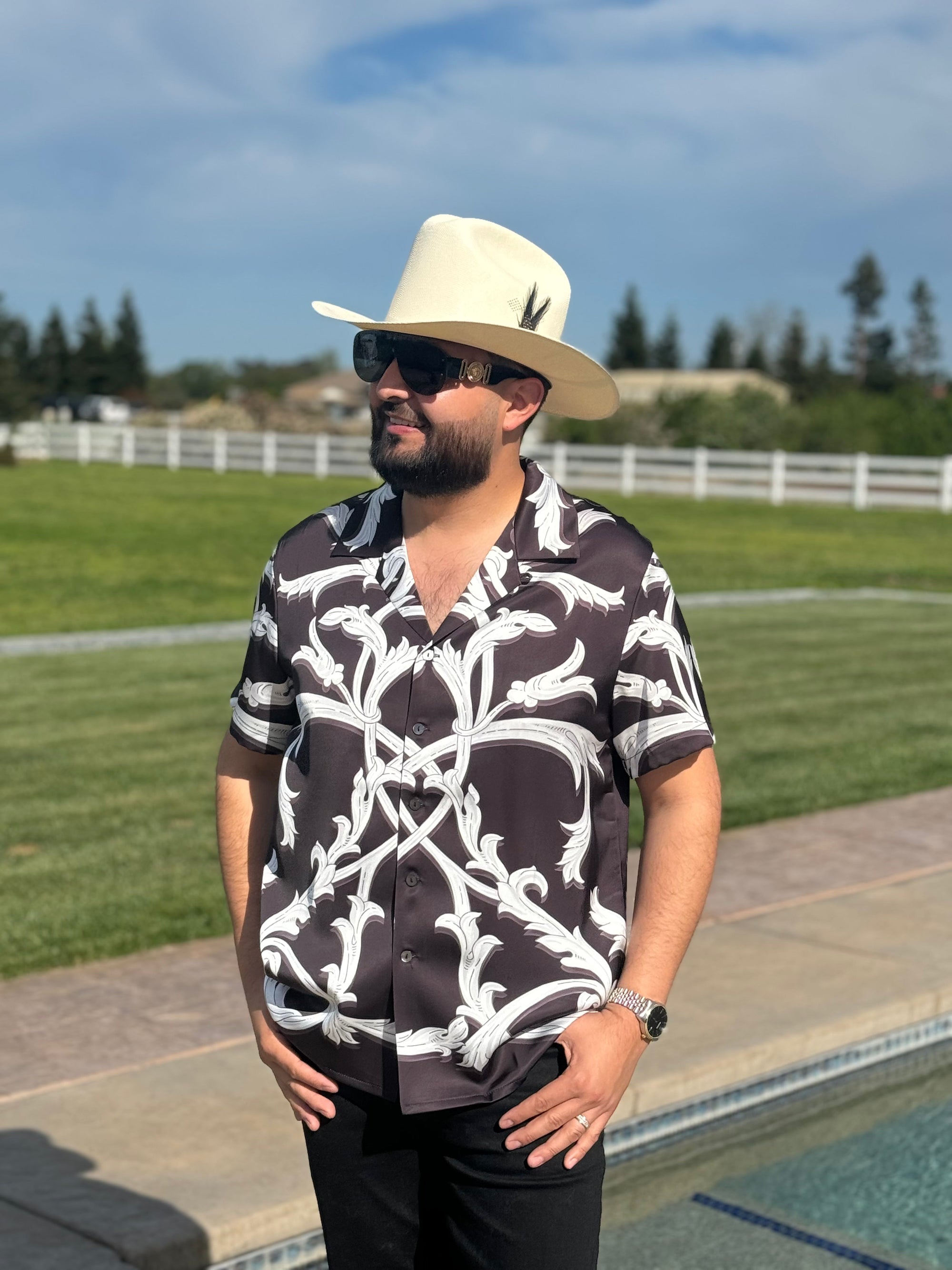 Printed LONG sleeve shirt