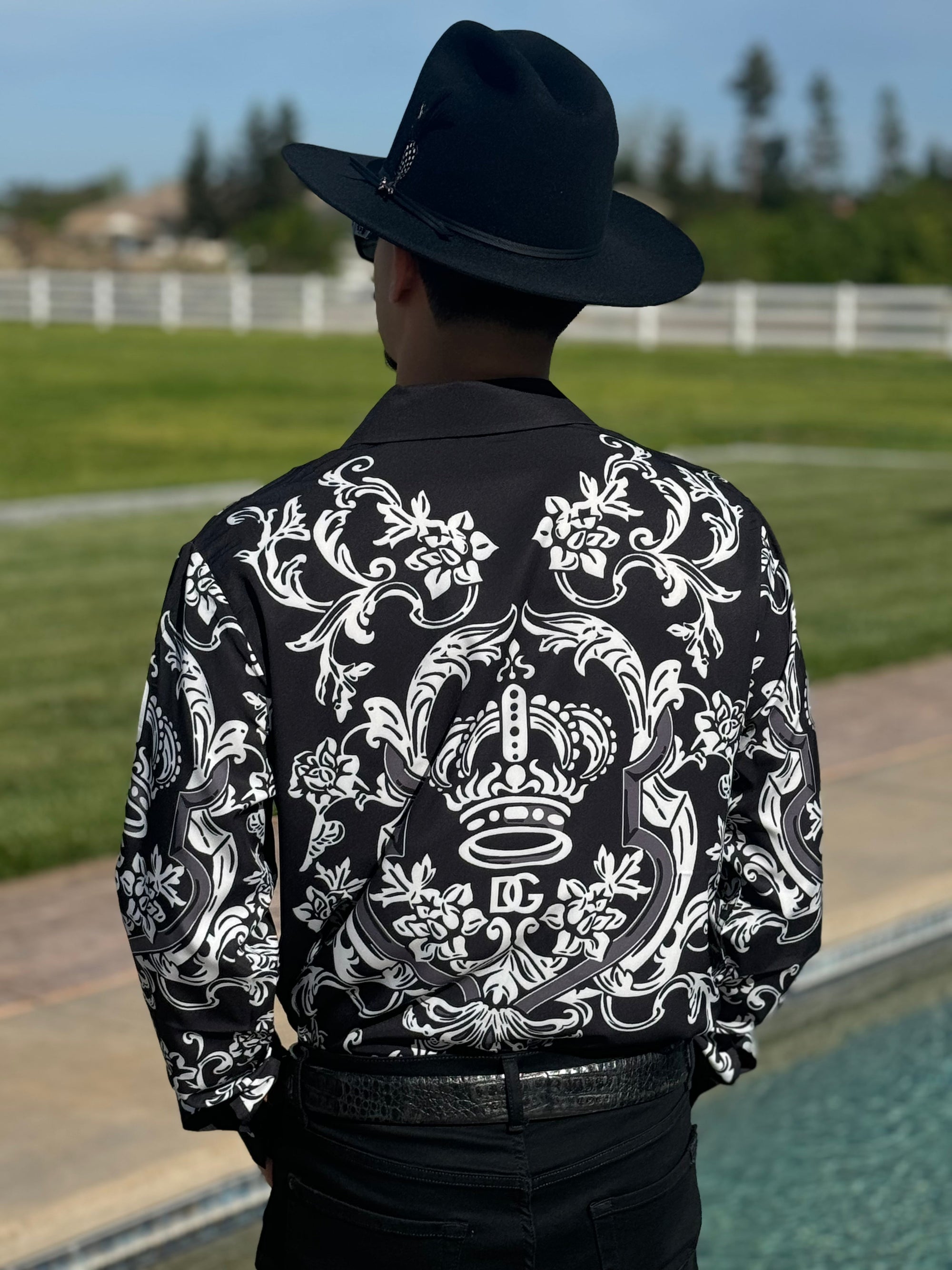 Printed LONG sleeve shirt