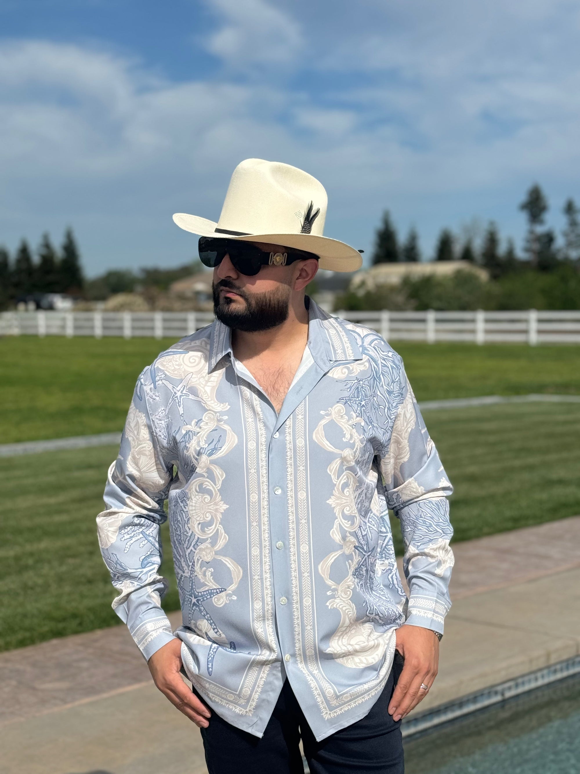 Printed LONG sleeve shirt
