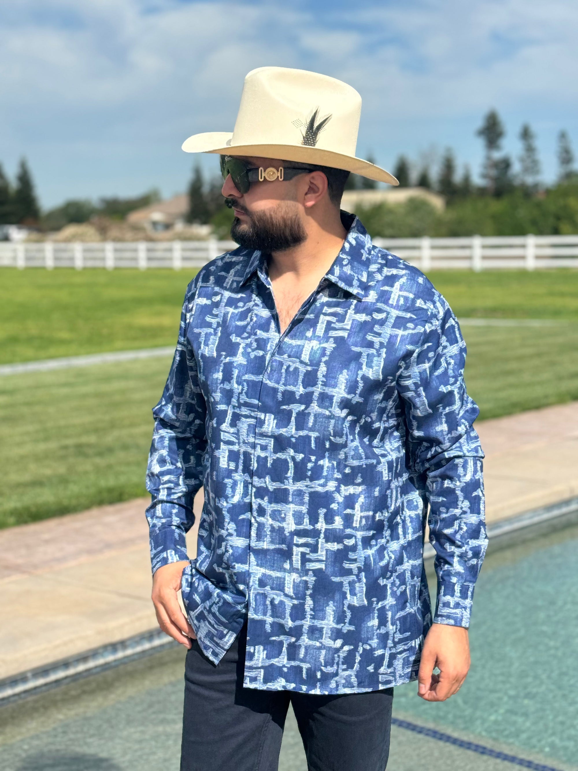 Printed LONG sleeve shirt