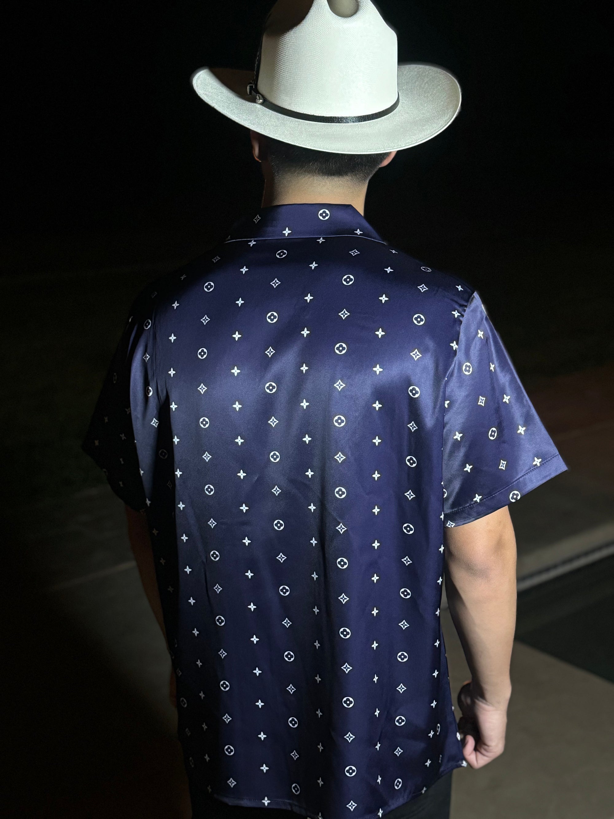 Printed short sleeve shirt