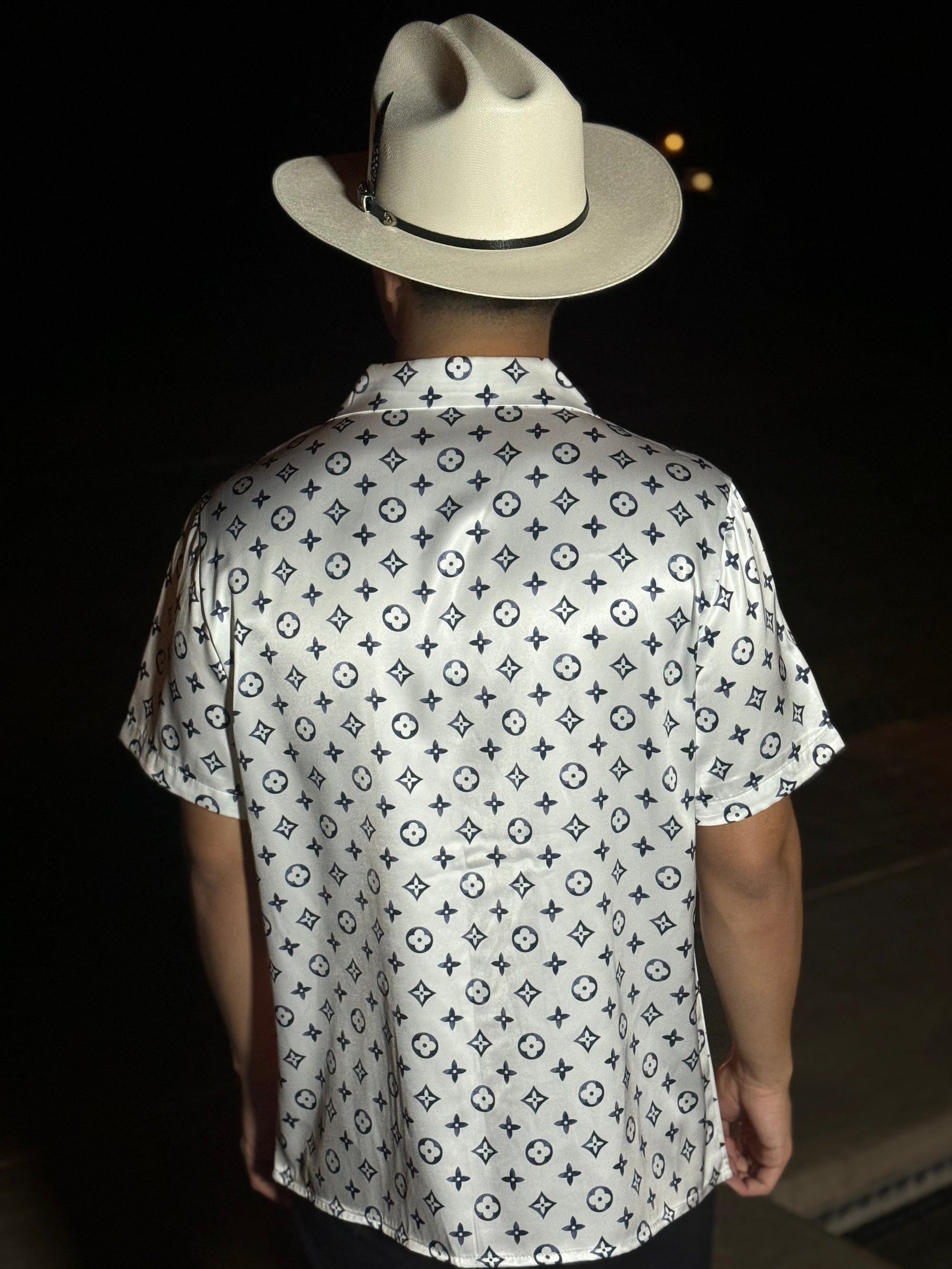 Printed short sleeve shirt