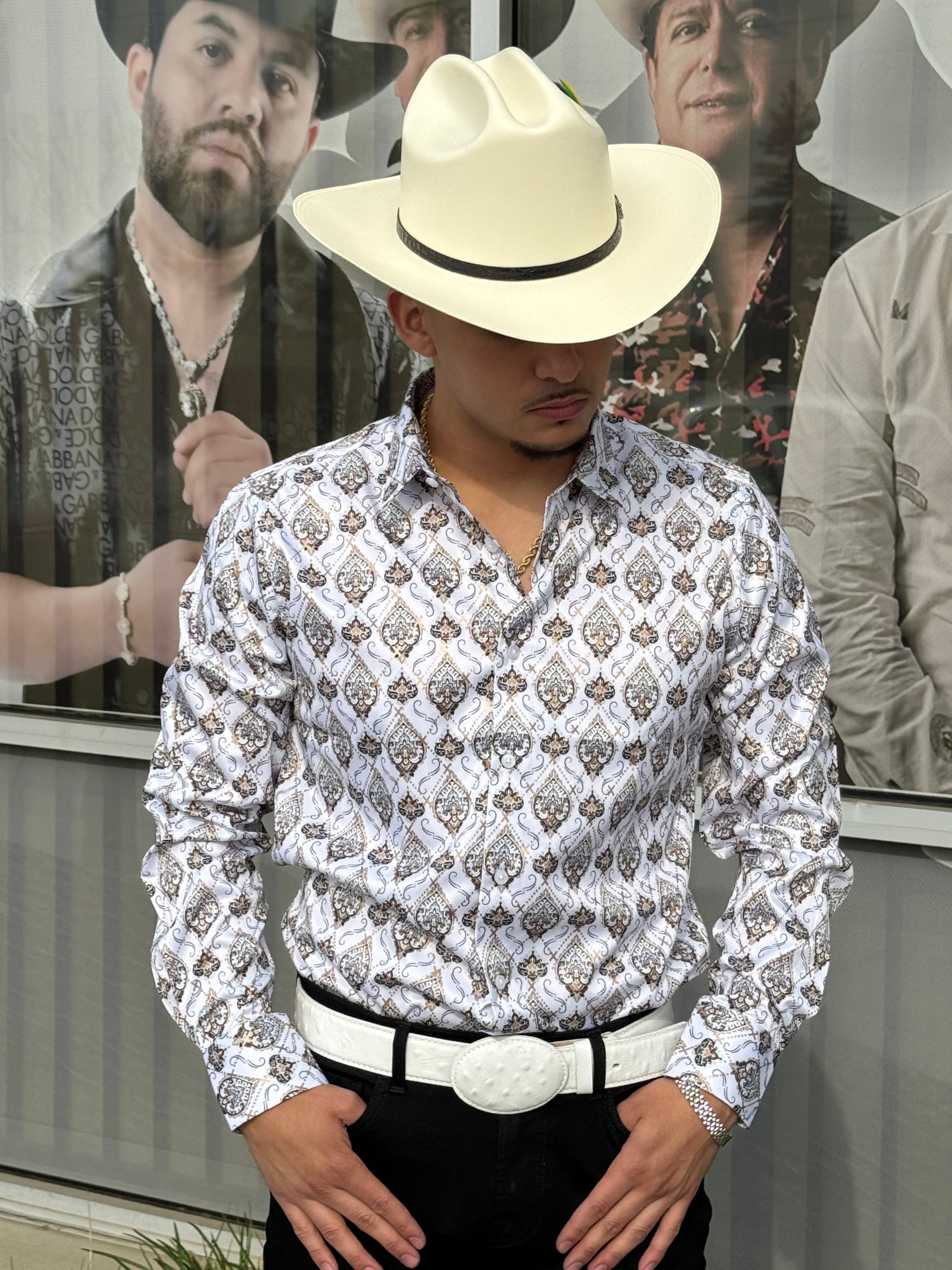Printed LONG sleeve shirt