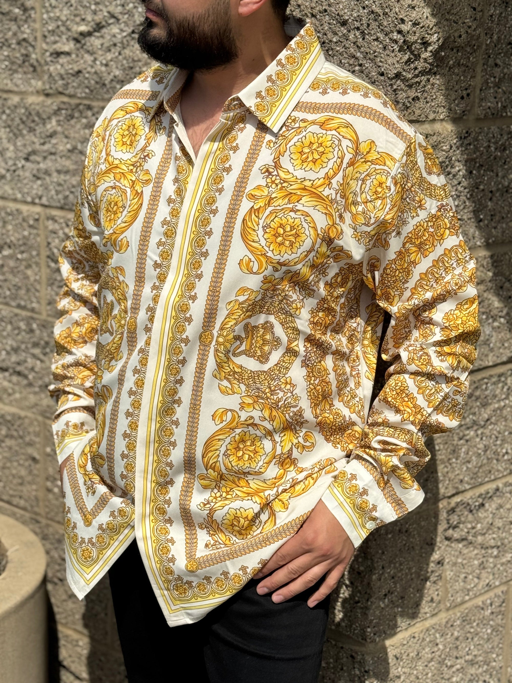 Printed LONG sleeve shirt