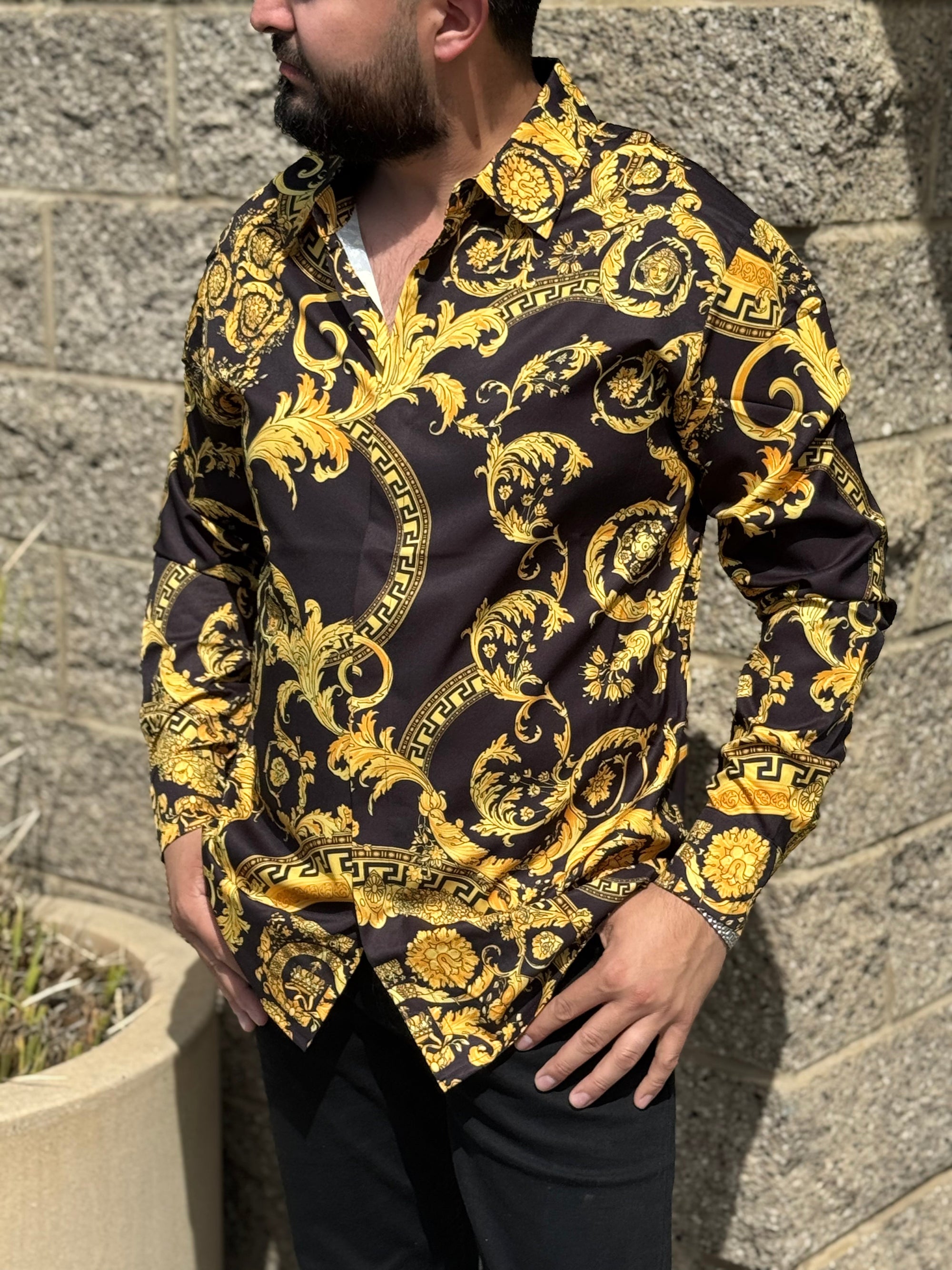 Printed LONG sleeve shirt