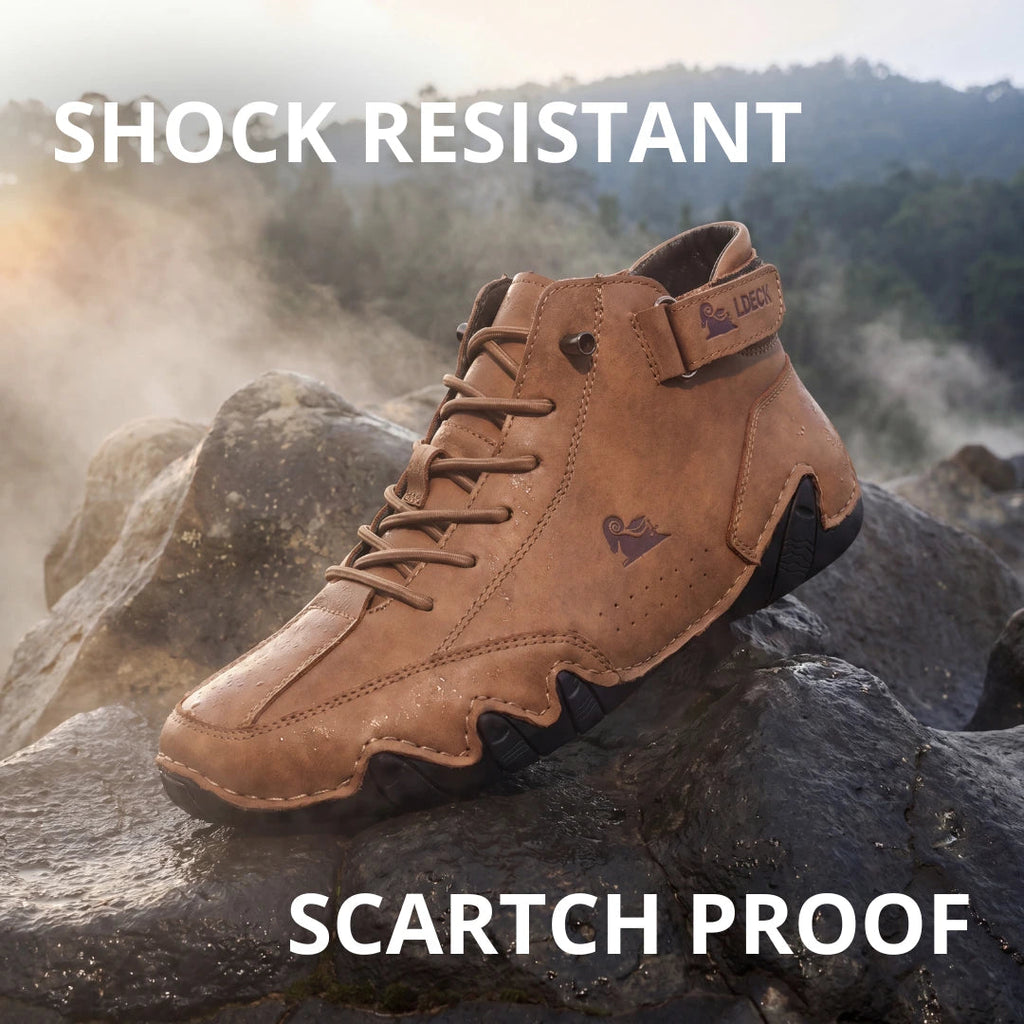Waterproof and breathable orthopedic shoes