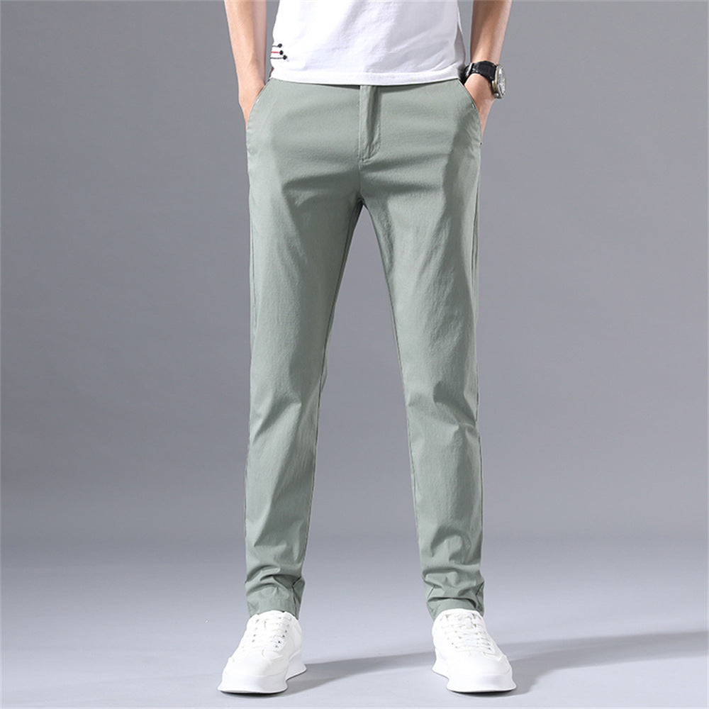 High-Stretch Breathable Waterproof and Quick-Drying  Ice Silk Trousers