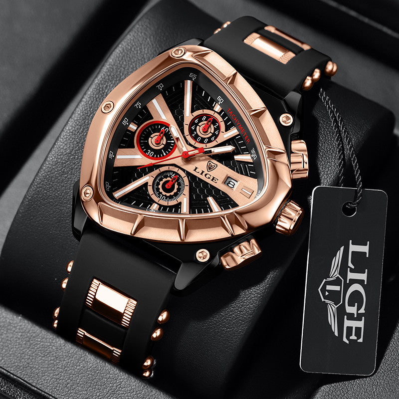 Men's triangle watch