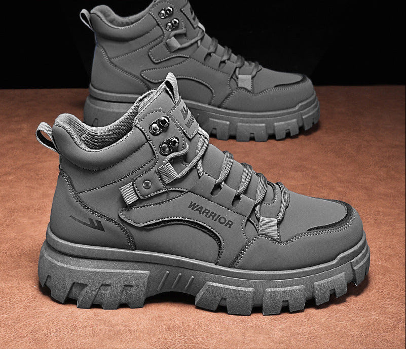 Outdoor sports high top men's hiking boots