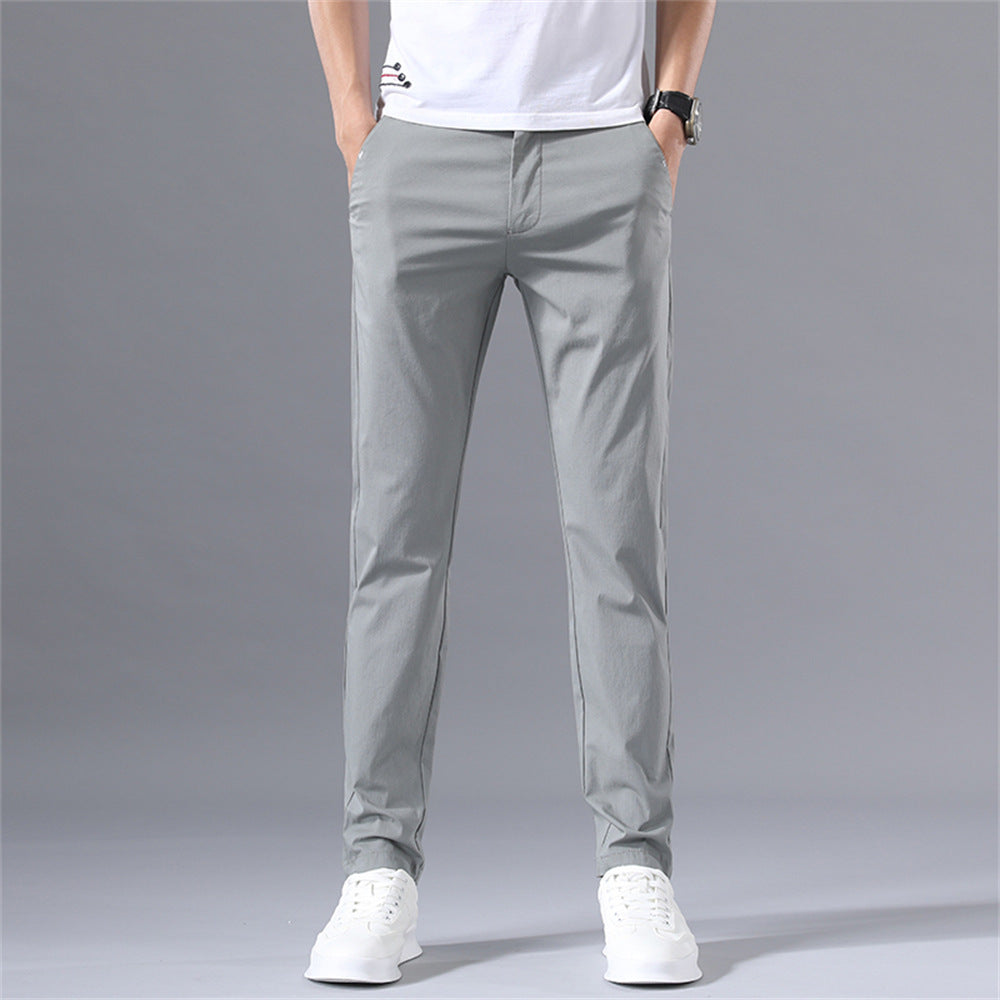High-Stretch Breathable Waterproof and Quick-Drying  Ice Silk Trousers