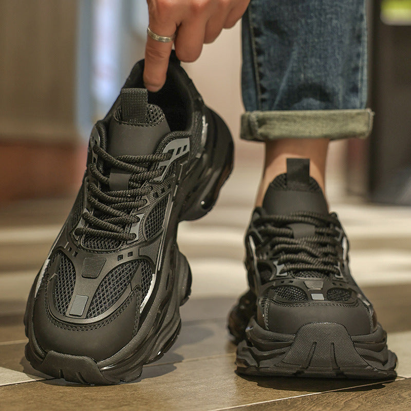 Casual height increasing non-slip sneakers