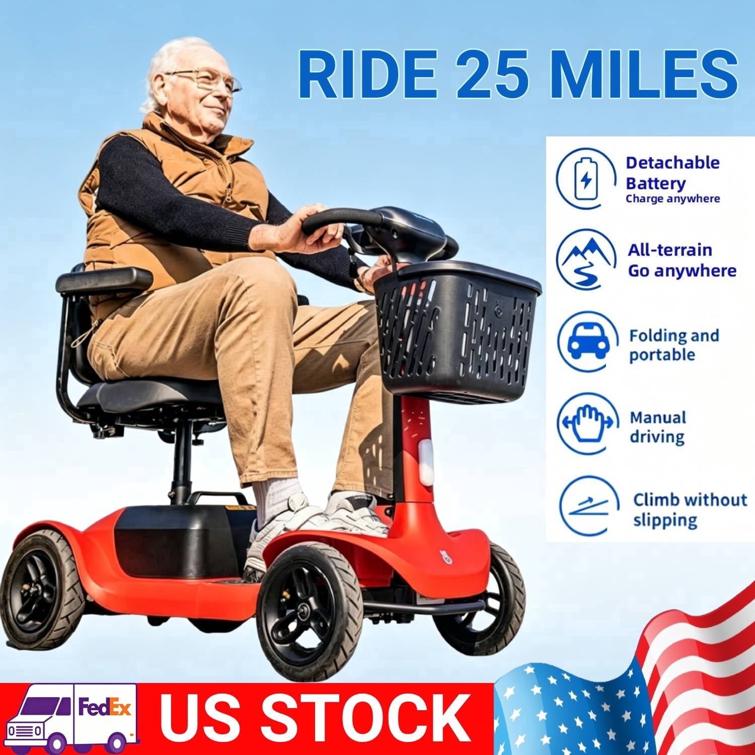 S3 Foldable Mobility Scooter
