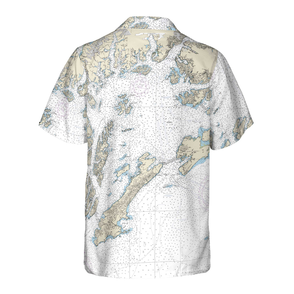 The Prince William Sound Navigator Pocket Camp Shirt