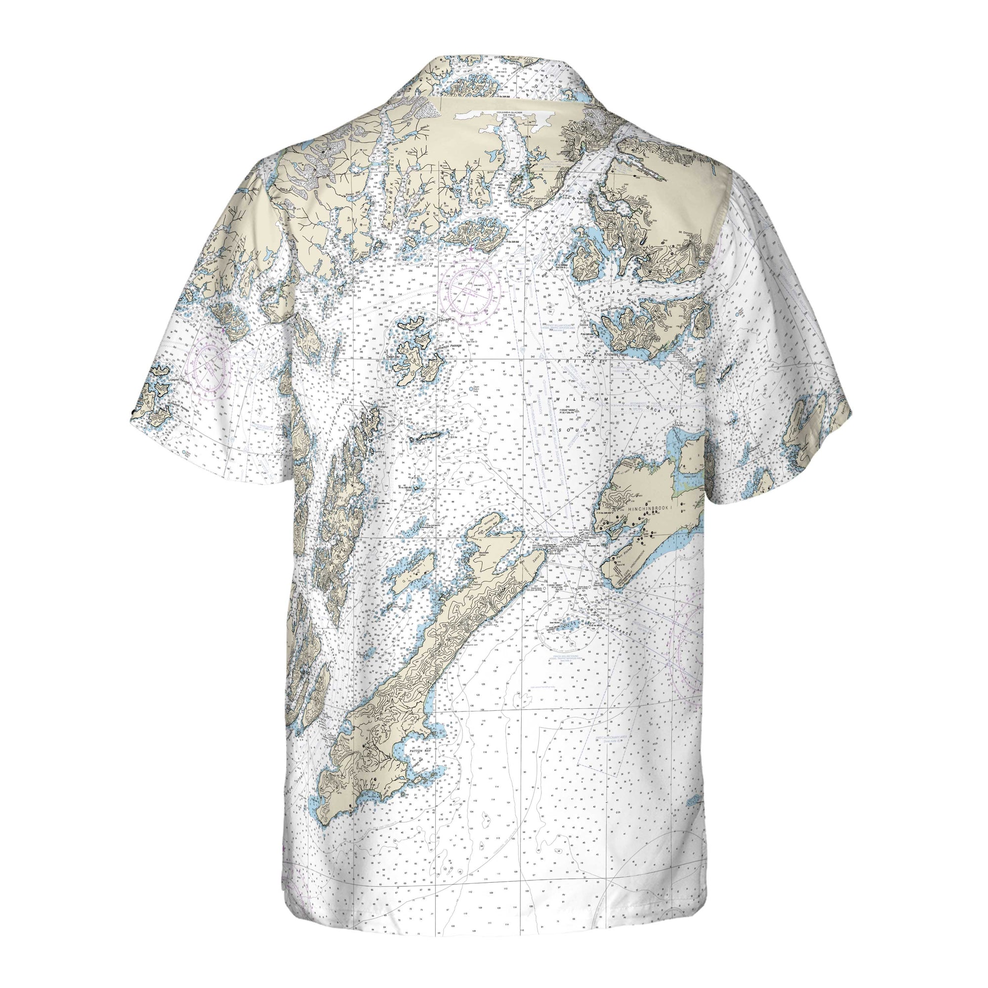 The Prince William Sound Navigator Pocket Camp Shirt