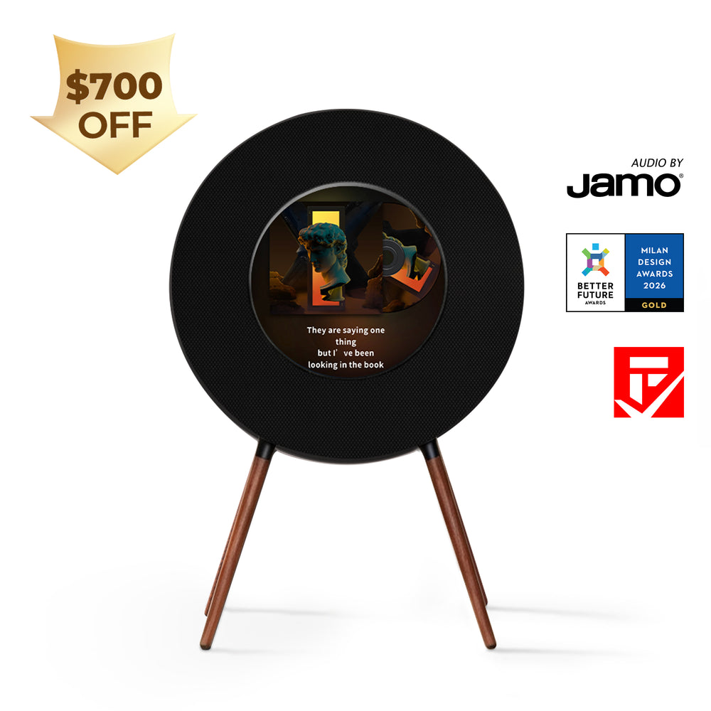 Vinyl-Style Bluetooth Speaker
