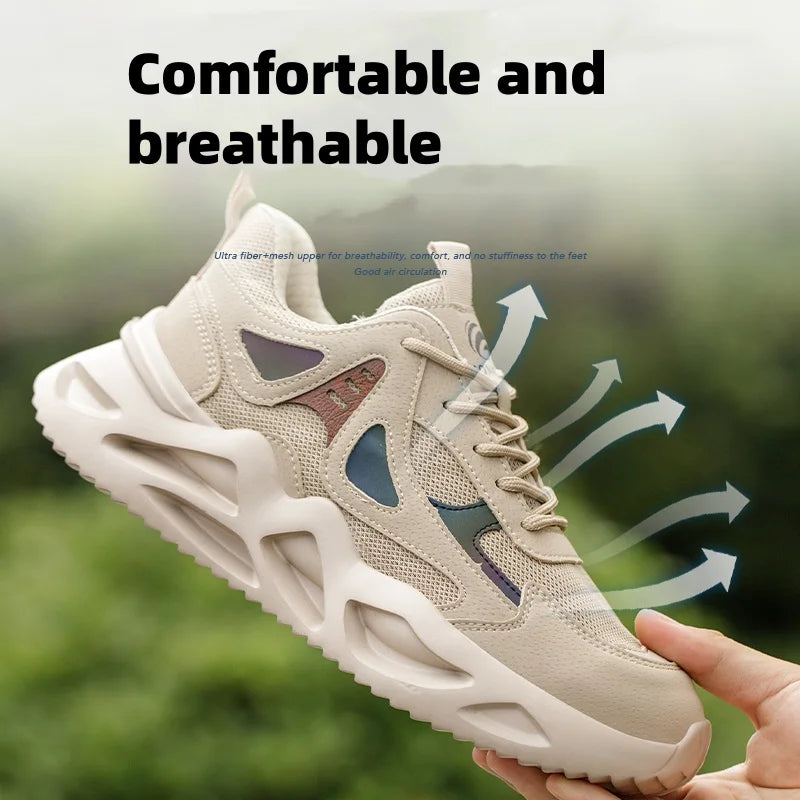 Lightweight Safety  Breathable Protective Steel Toe Work Shoes