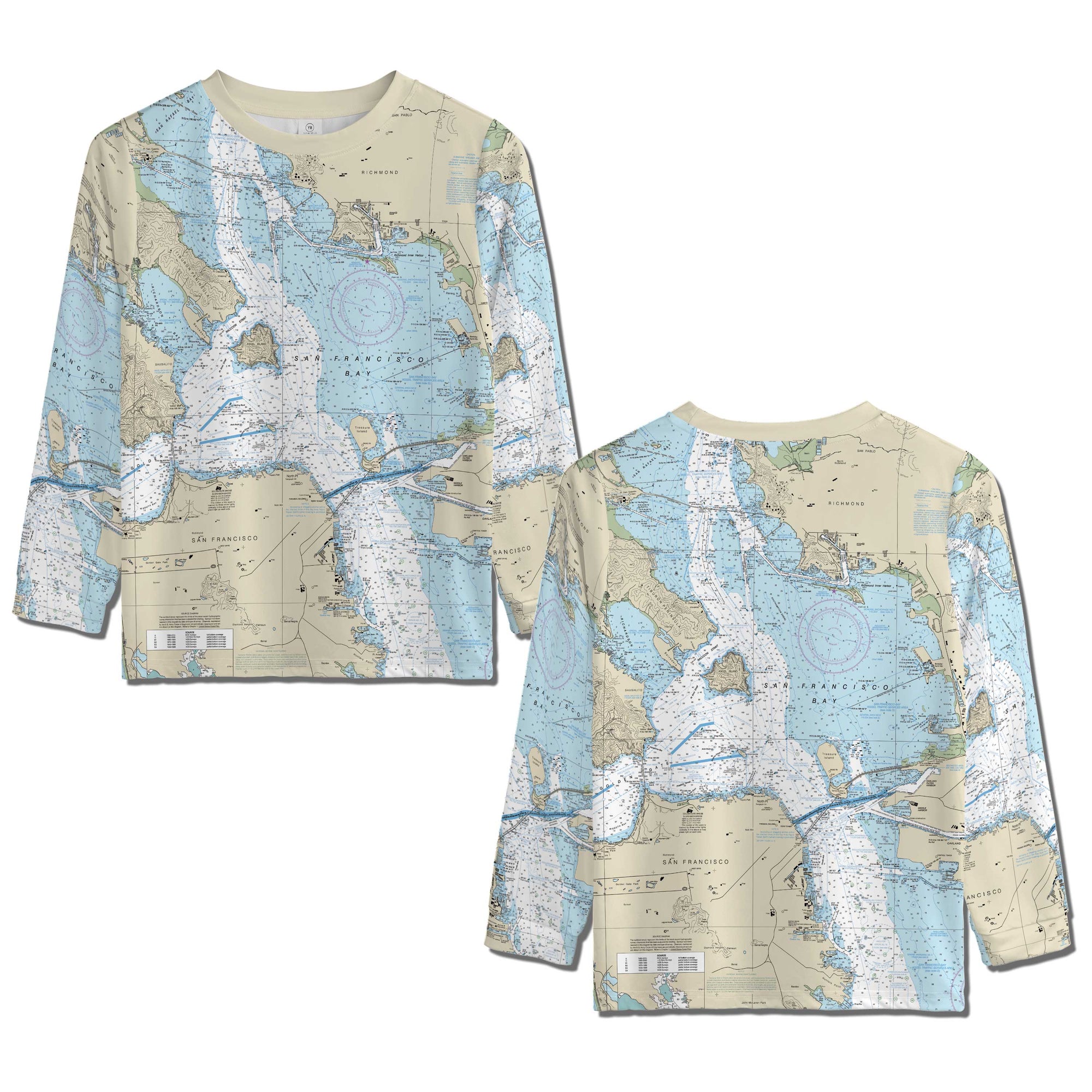 The San Francisco Bay Youth Long Sleeve Performance Tee
