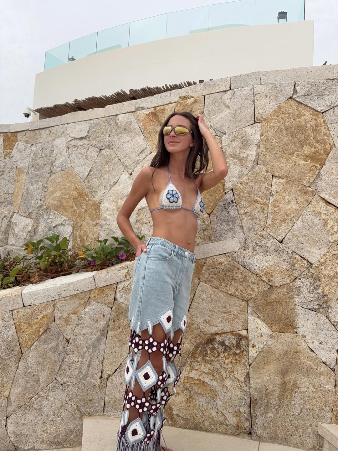 Belma Crochet Jean