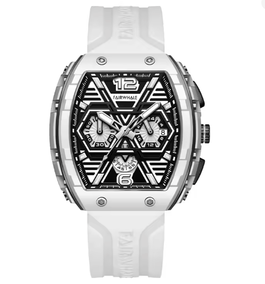 Skeleton Dial, Automatic Edgy Watch
