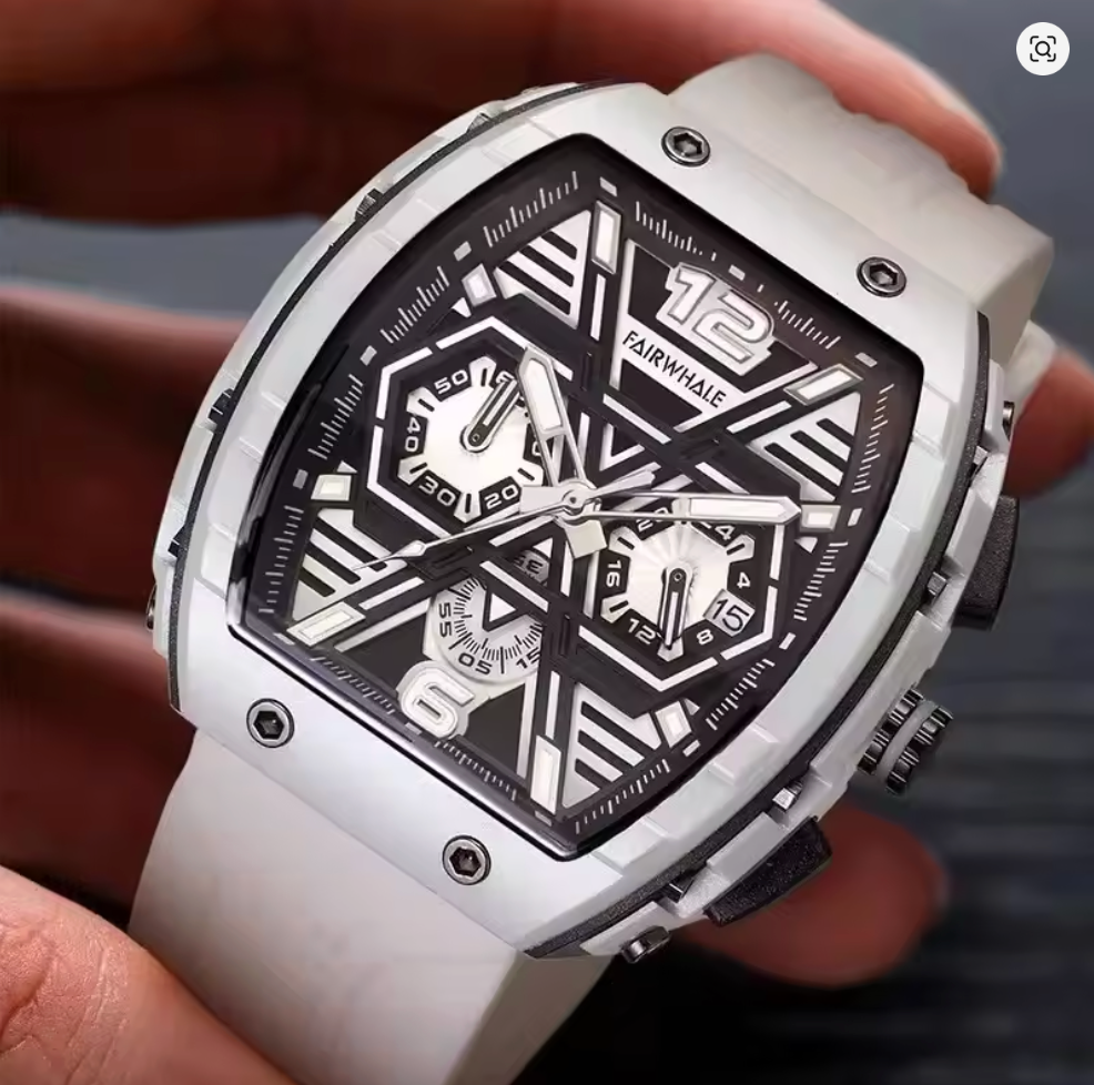Skeleton Dial, Automatic Edgy Watch