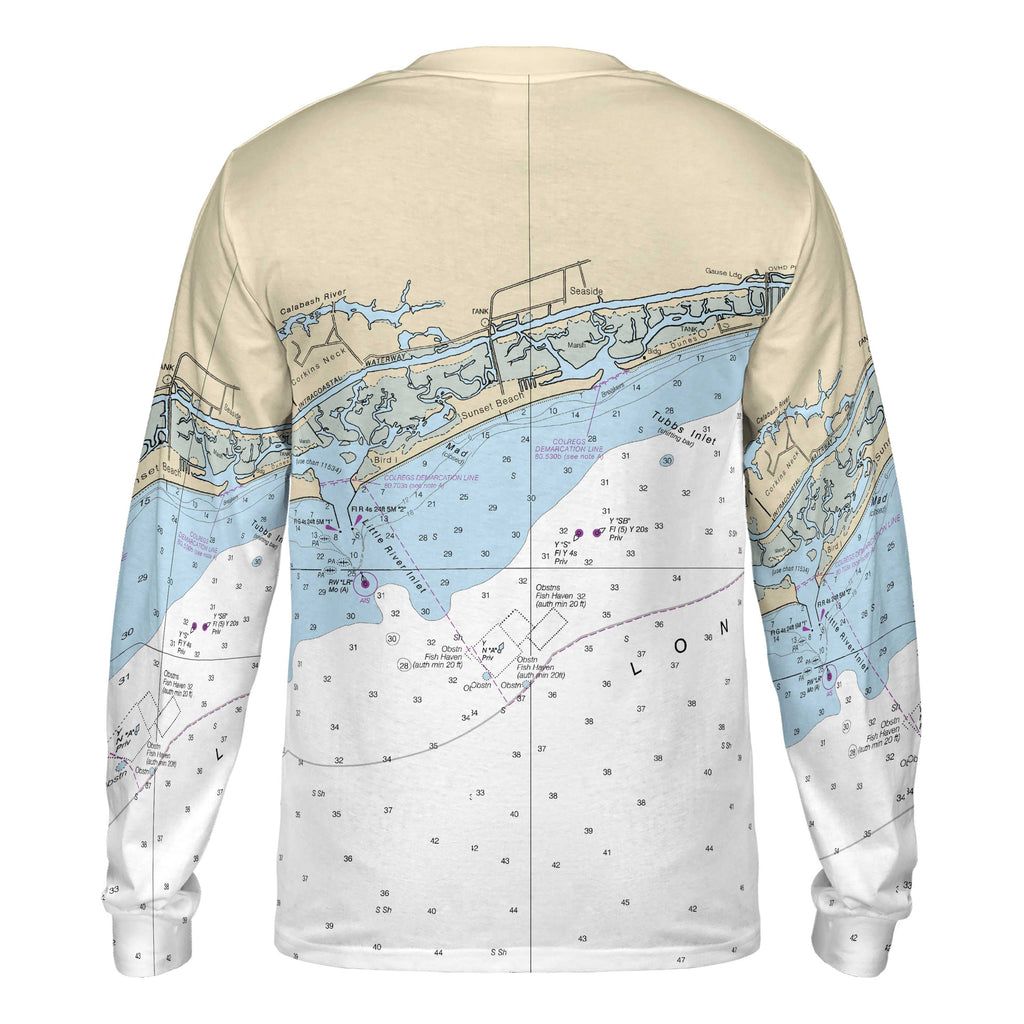 The Sunset Beach Long Sleeve Performance Tee