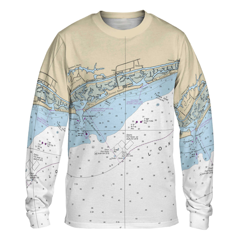 The Sunset Beach Long Sleeve Performance Tee