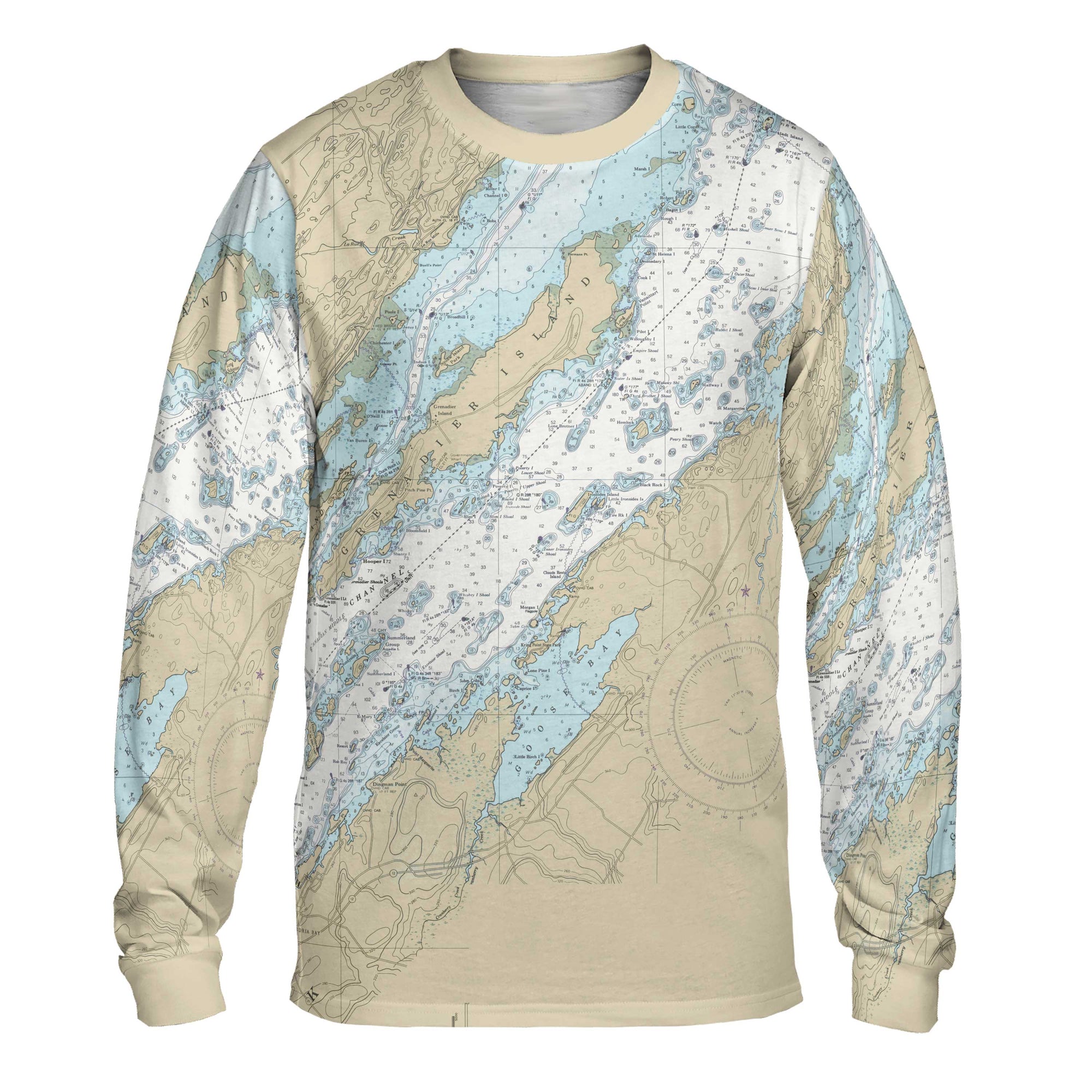 The Thousand Islands - Ironsides Long Sleeve Performance Tee