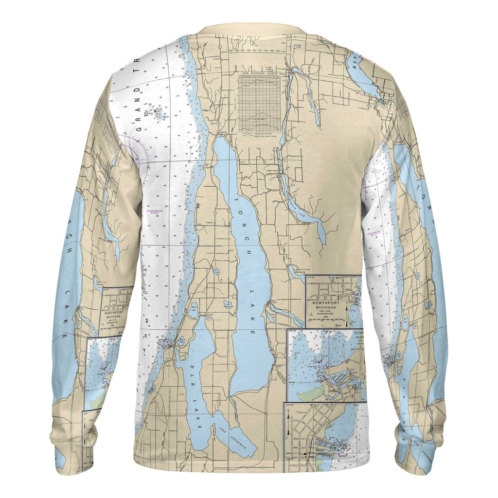 The Torch Lake Long Sleeve Performance Tee