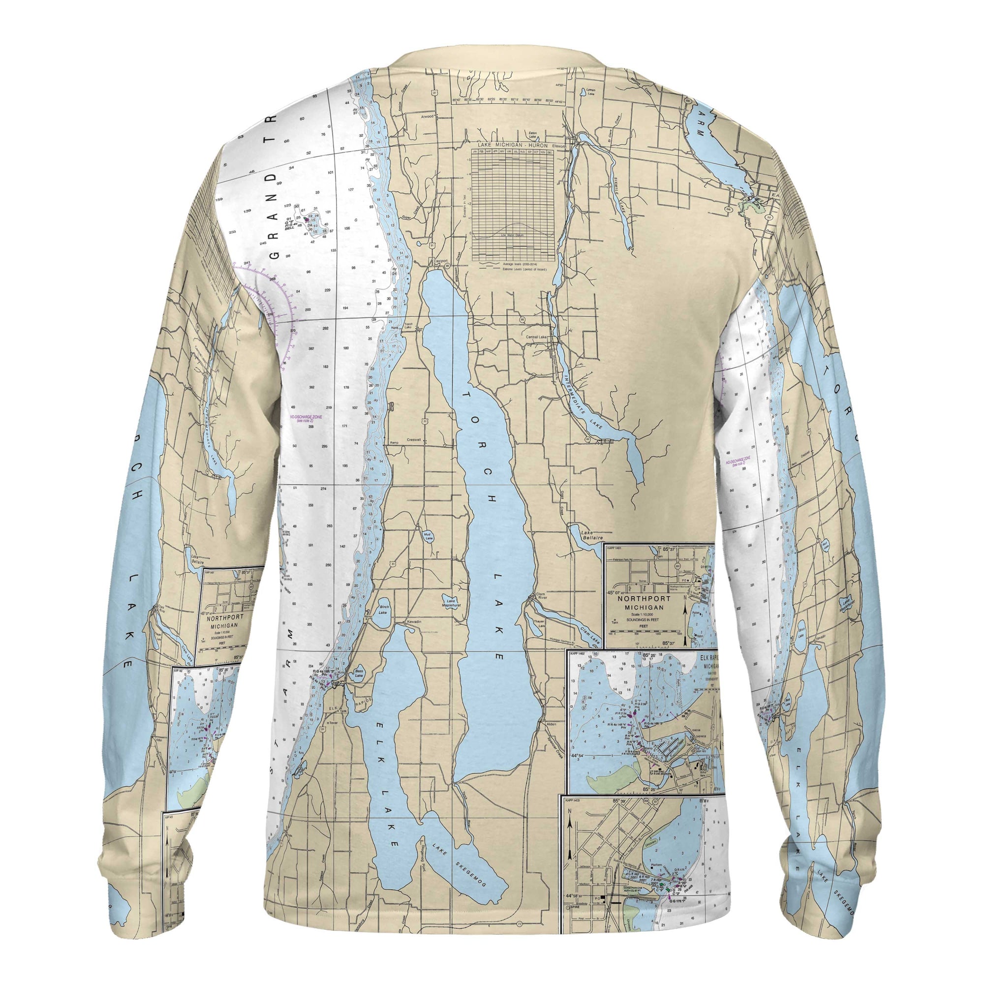 The Torch Lake Long Sleeve Performance Tee