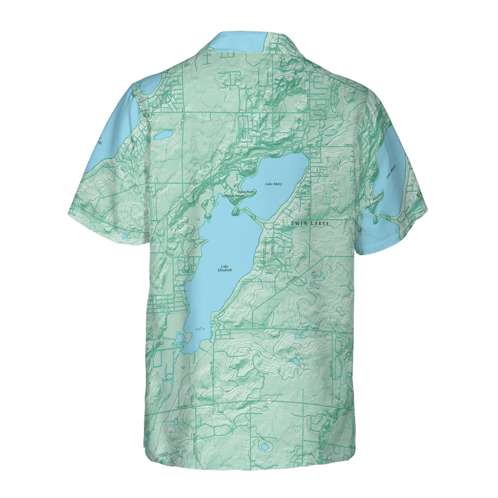 The Twin Lakes Coconut Button Camp Shirt