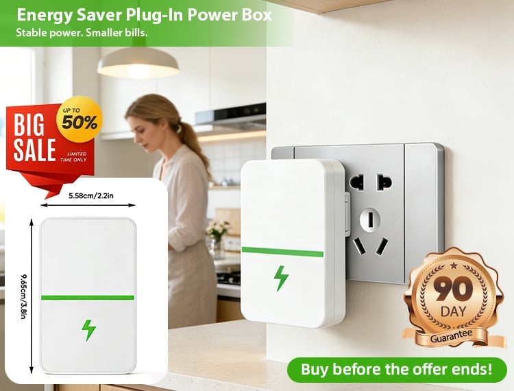 Energy Saver Plug-In Power Box