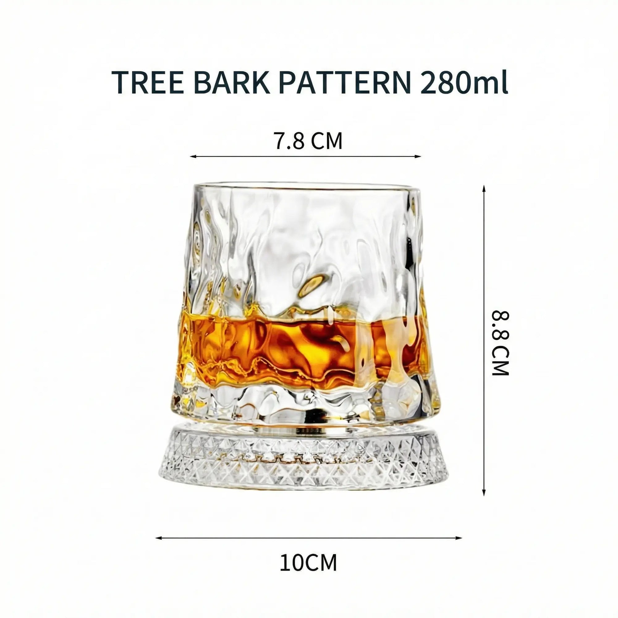 Diamond Cut Spinning Tumbler