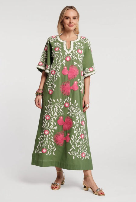 Peacock Caftan
