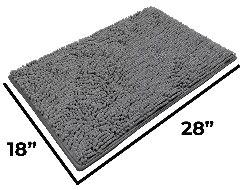 Announcing Muddy Mat – Luxurious Floor Mat, Perfect for Bathroom, Kitchen, Indoors and Out, Machine Washable ∙ Dryer Safe