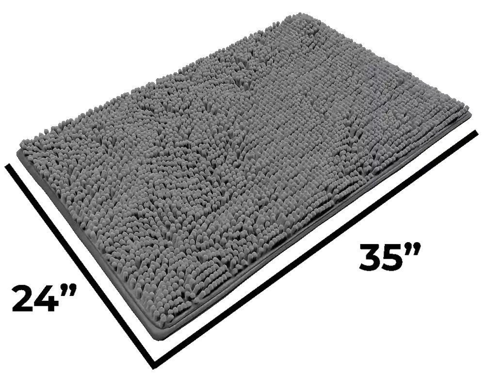 Announcing Muddy Mat – Luxurious Floor Mat, Perfect for Bathroom, Kitchen, Indoors and Out, Machine Washable ∙ Dryer Safe
