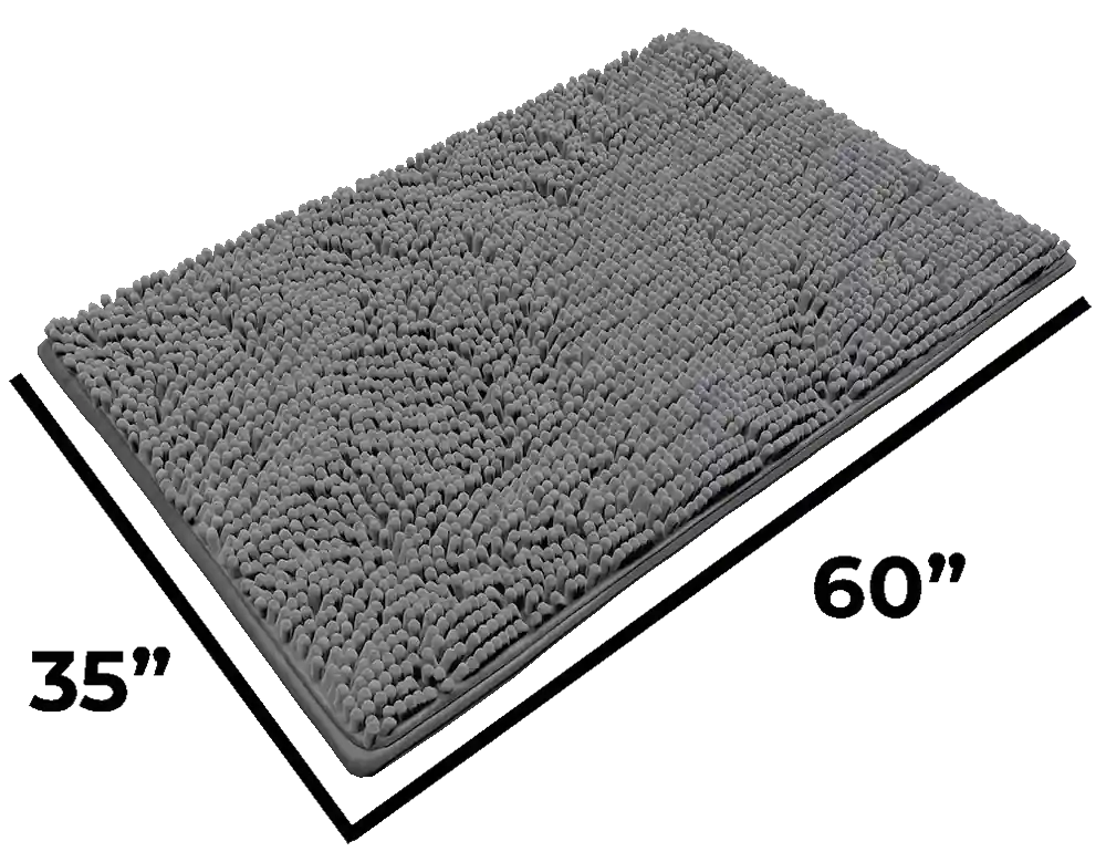 Announcing Muddy Mat – Luxurious Floor Mat, Perfect for Bathroom, Kitchen, Indoors and Out, Machine Washable ∙ Dryer Safe