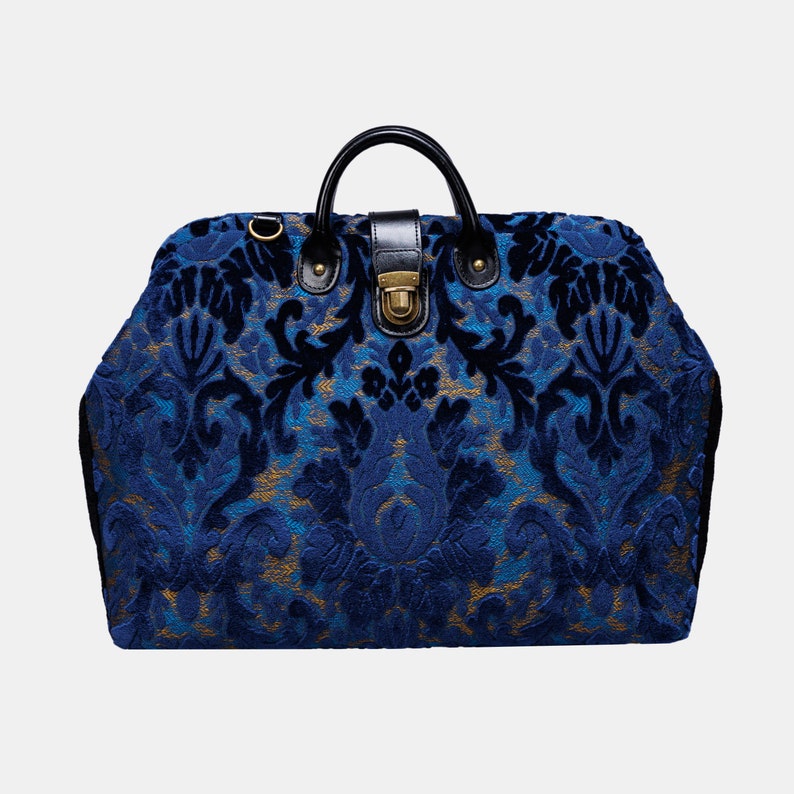 Burnout Velvet Fern Duffel Bag