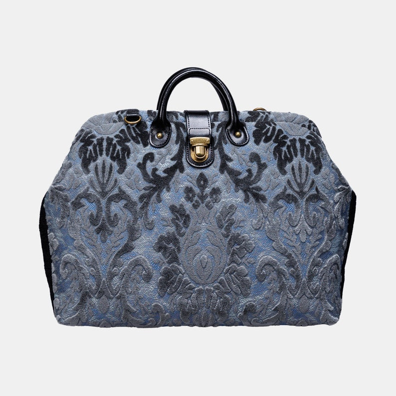Burnout Velvet Fern Duffel Bag