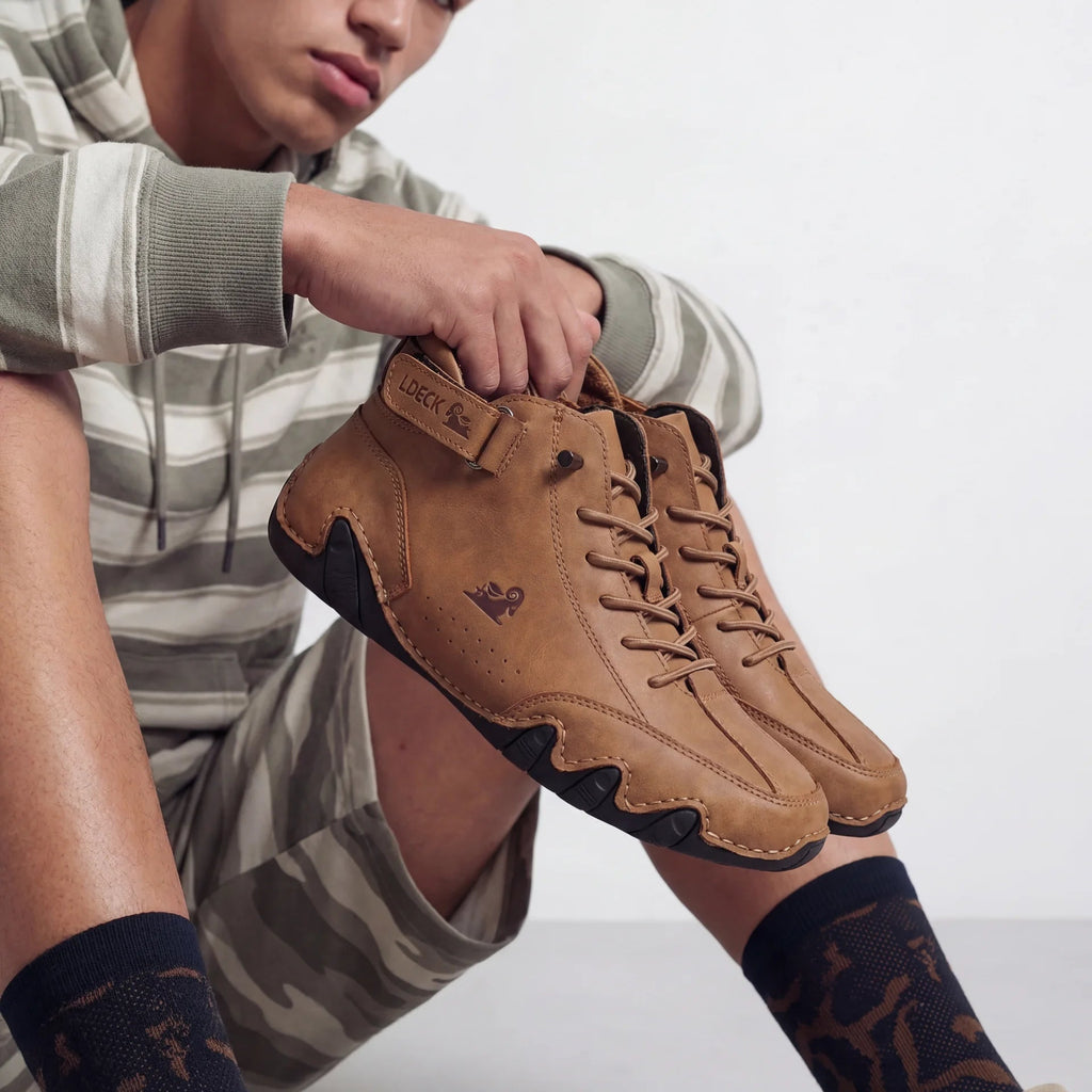 Waterproof and breathable orthopedic shoes