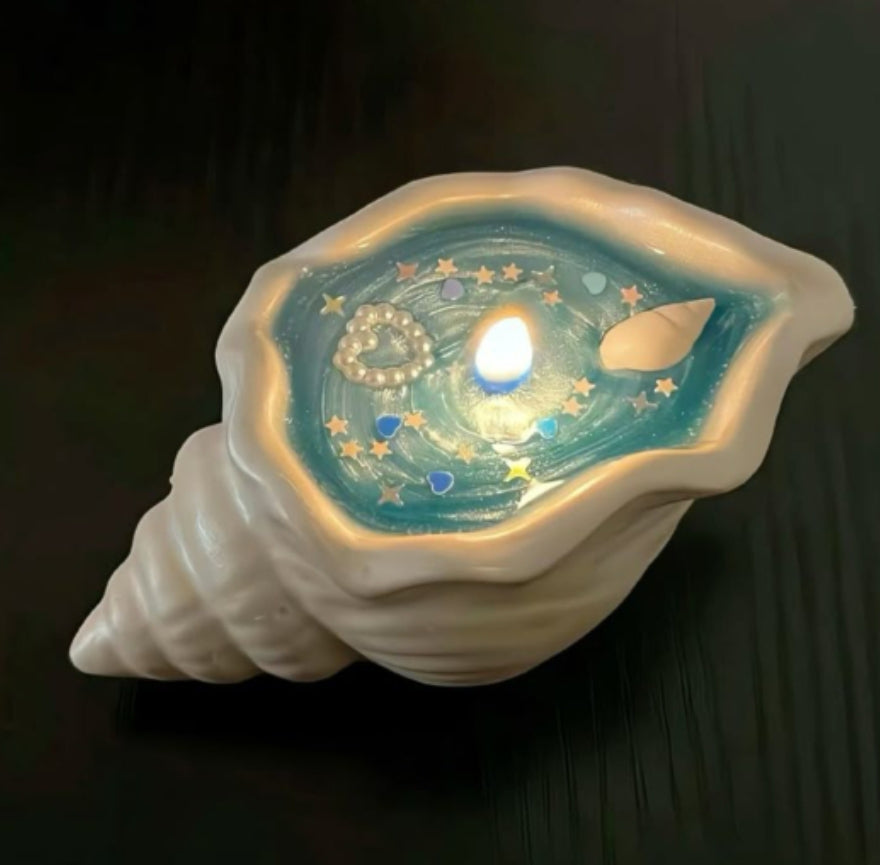 Conch scented candles