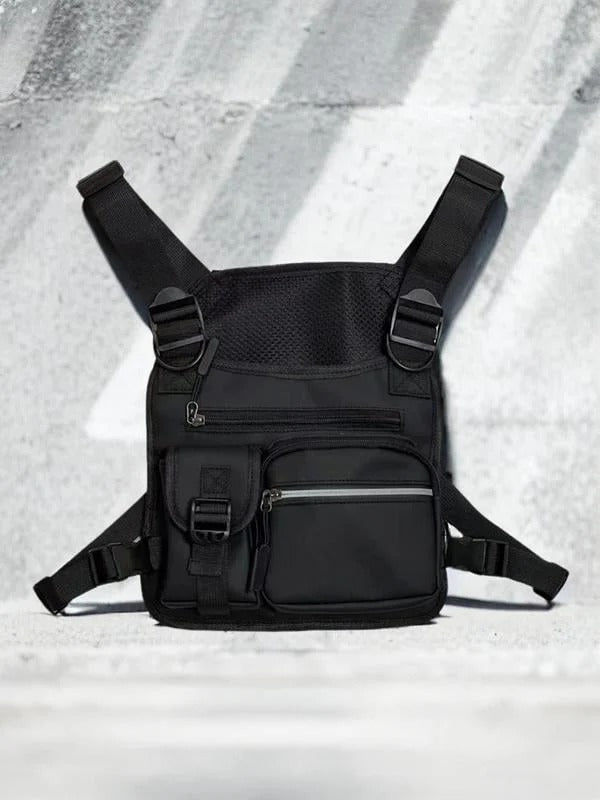 Adjustable Zipper Tactical Chest Bag