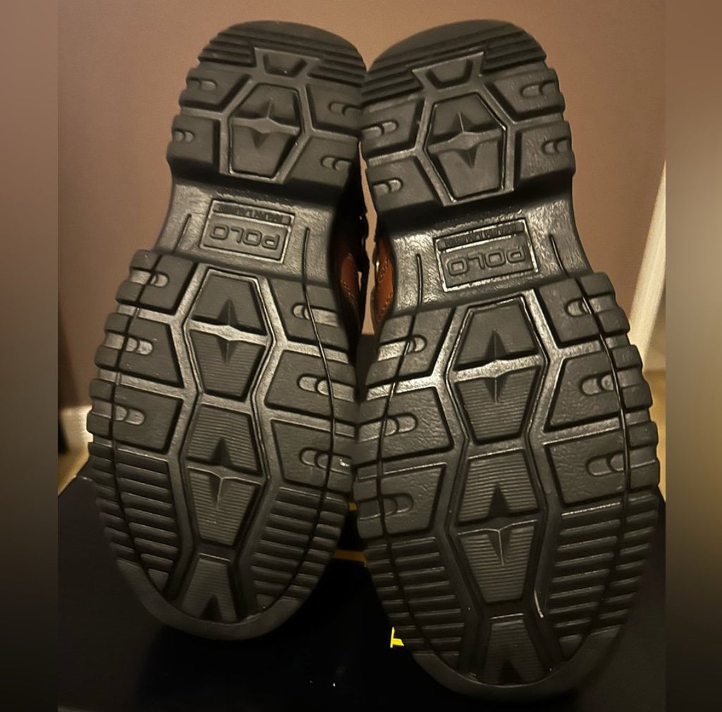 Polo Double Zipper Logo Hi Boots