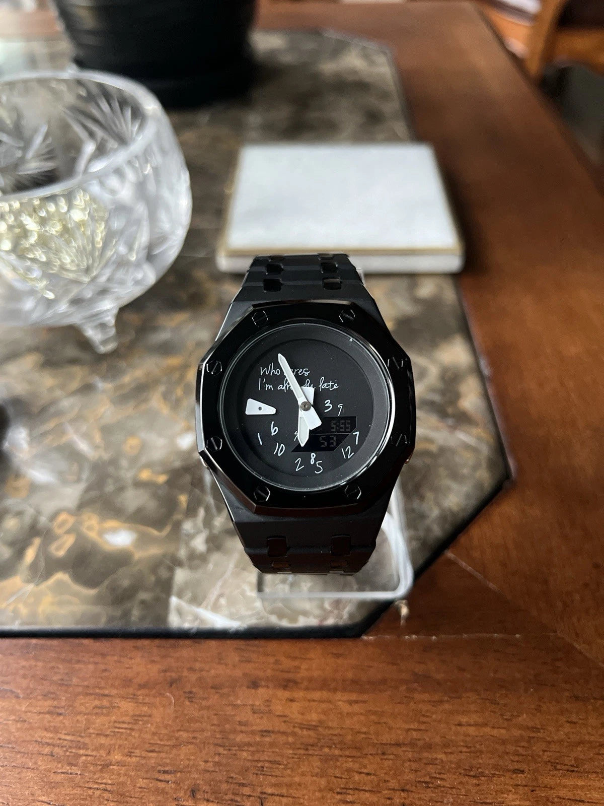 Royaloak Offshore Dual time zone quartz electronic watch