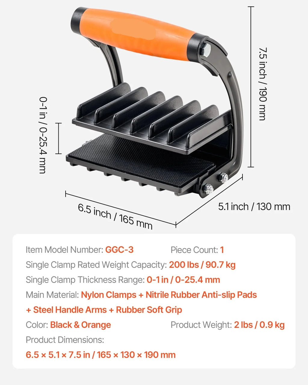 Gorilla Gripper Style Panel Gripper
