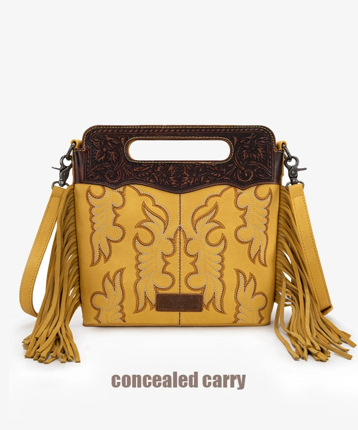Western Fringe Crossbody Fringe Leather Bag Crossbody Purses
